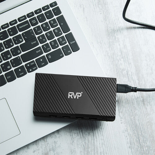 RVP+ RVP-MCY93 Base de Conexión USB-C 3.1 Gen 1 12 en 1 con 2 HDMI y 100W PD