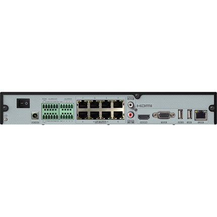 Speco Technologies N8NRX NVR 8 Canales 8K 16MP 8 Puertos PoE