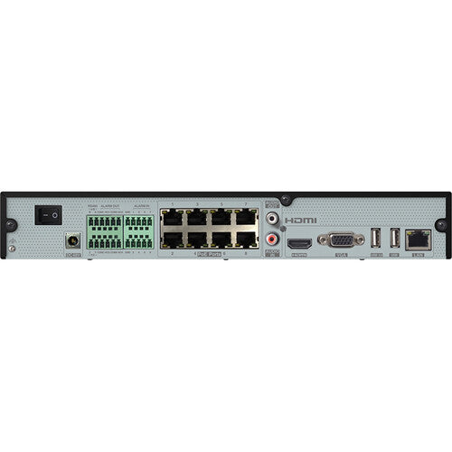Speco Technologies N8NRX NVR 8 Canales 8K 16MP 8 Puertos PoE