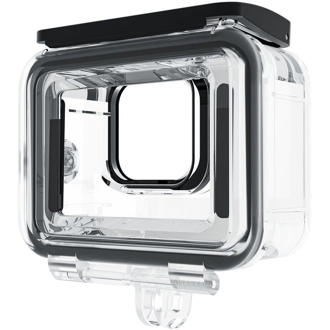 TELESIN Funda Impermeable para GoPro HERO12/11/10/9 Profundidad 45m Vidrio Templado