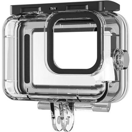 TELESIN Funda Impermeable para GoPro HERO12/11/10/9 Profundidad 45m Vidrio Templado