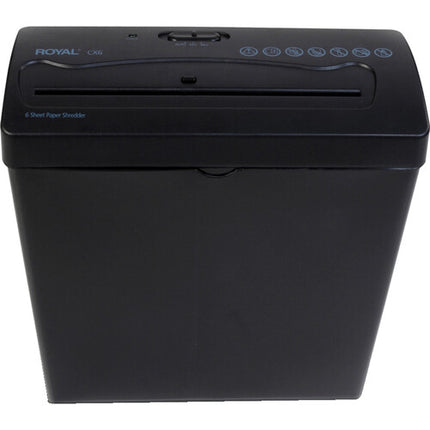 Royal CX6 Trituradora de Papel Cruzada Capacidad 6 Hojas 3 Galones