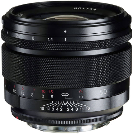 Voigtlander Nokton 50mm f1.0 Objetivo Asférico para Canon RF Full Frame manual