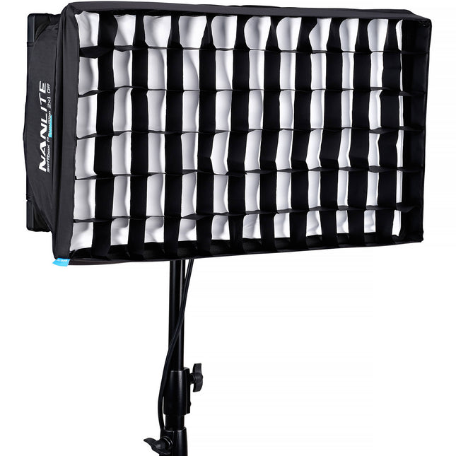 Nanlite Softbox con Rejilla para PavoSlim 120B/C Panel LED 1.5 y 2.5 Stop Diffuser