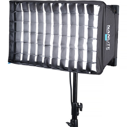 Nanlite Softbox con Rejilla para PavoSlim 120B/C Panel LED 1.5 y 2.5 Stop Diffuser