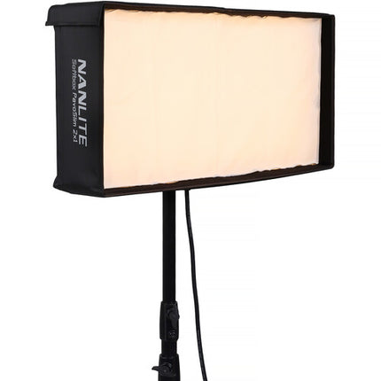 Nanlite Softbox Plegable con Egg Crate para Panel LED PavoSlim 120B/C 1.5 y 2.5 Stop