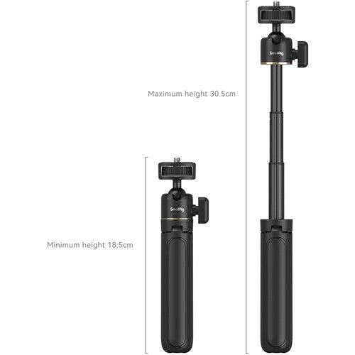 SmallRig Smartphone Vlog Tripod Kit VK-50 Soporte teléfono micrófono y luz LED ajustable