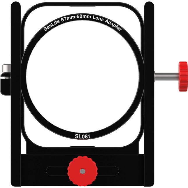 SeaLife Adaptador de Lentes 52 y 67mm para SportDiver Ajuste Horizontal y Vertical