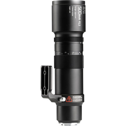 TTArtisan 500mm f6.3 Lente para Fujifilm X Full Frame Metal enfoque manual