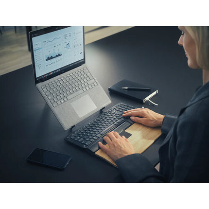 Contour Design Balance Teclado con Cable Negro USB Teclas Multimedia 10 Dígitos