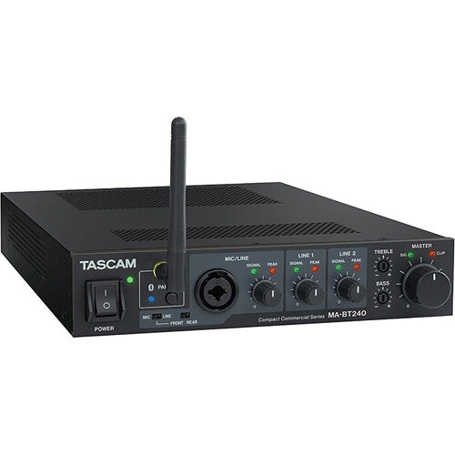 TASCAM MA-BT240 Amplificador de Mezcla 240W Bluetooth Entrada Mic Line