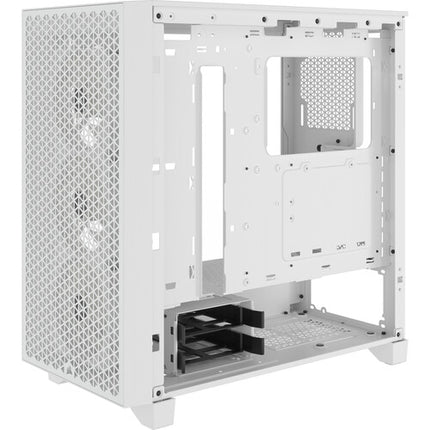 CORSAIR 3000D AIRFLOW RGB Caja Mid-Tower Blanca Soporte ATX y 3 Ventiladores RGB