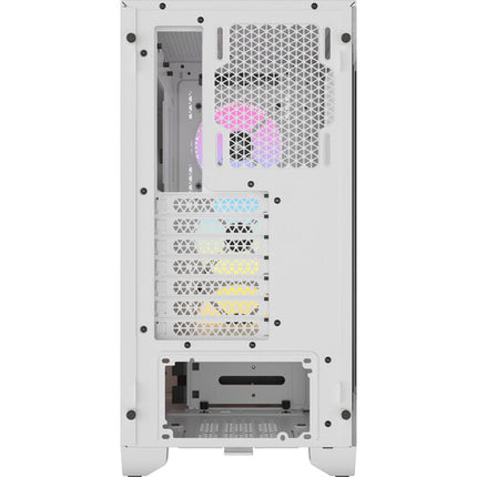 CORSAIR 3000D AIRFLOW RGB Caja Mid-Tower Blanca Soporte ATX y 3 Ventiladores RGB