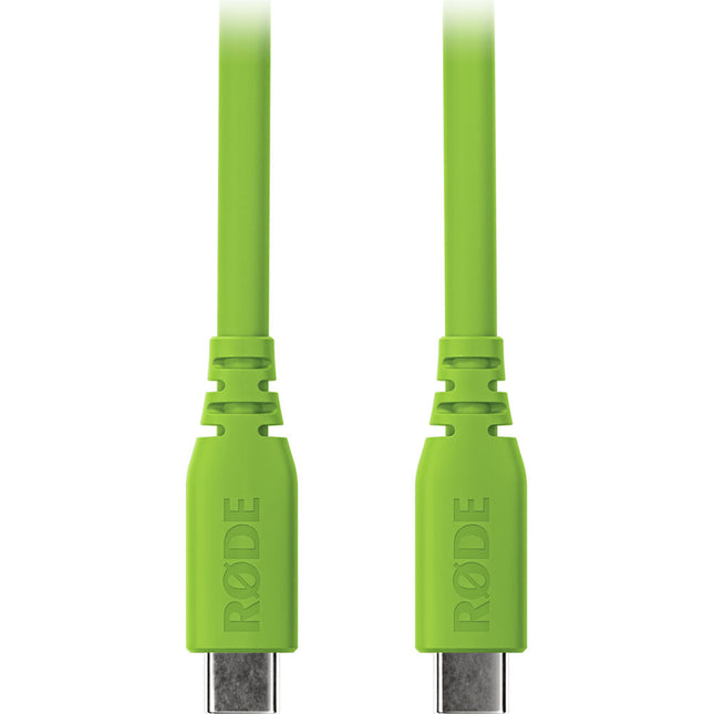 RODE SC17 Cable USB-C a USB-C Verde 5 Pies USB 2.0 Conectores Macho