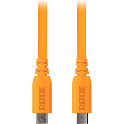 RODE SC17 Cable USB-C a USB-C 5 pies USB 2.0 diseño protegido naranja
