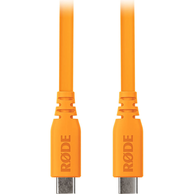 RODE SC17 Cable USB-C a USB-C 5 pies USB 2.0 diseño protegido naranja