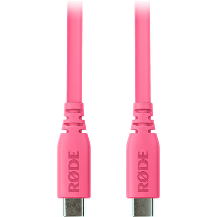 RODE SC17 Cable USB-C a USB-C Rosa 5 pies USB 2.0 Blindado