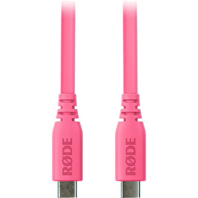 RODE SC17 Cable USB-C a USB-C Rosa 5 pies USB 2.0 Blindado