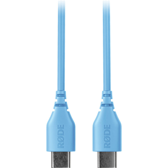 RODE SC22 Cable USB-C a USB-C Azul 30 cm Compatible con Rode