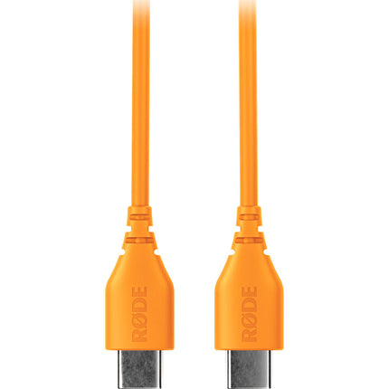 RODE SC22 Cable USB-C a USB-C para dispositivos Rode 11.8" naranja