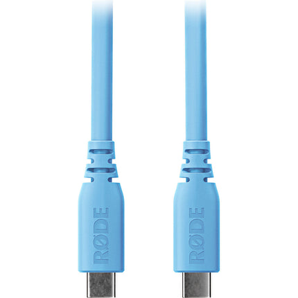 RODE SC27 Cable USB-C a USB-C Azul 6.6 pies 5 Gb/s 60W