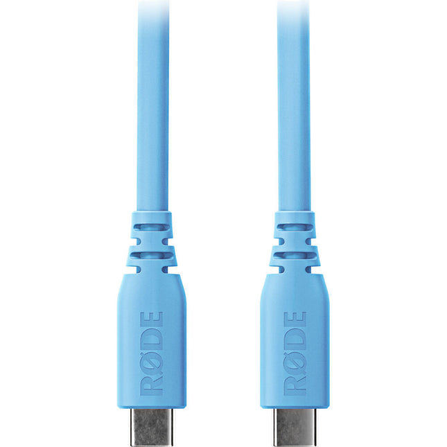 RODE SC27 Cable USB-C a USB-C Azul 6.6 pies 5 Gb/s 60W