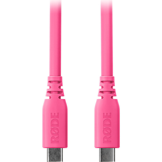 RODE SC27 Cable USB-C a USB-C Rosa 6.6 pies 5 Gb/s 60W