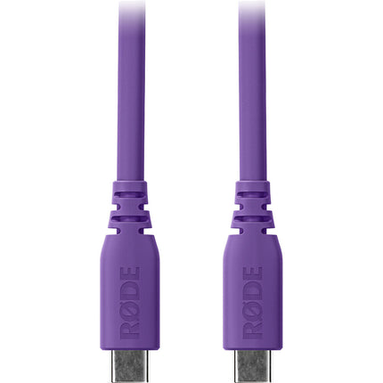 RODE SC27 Cable USB-C a USB-C Purple 2 Metros 5 Gb/s 60W