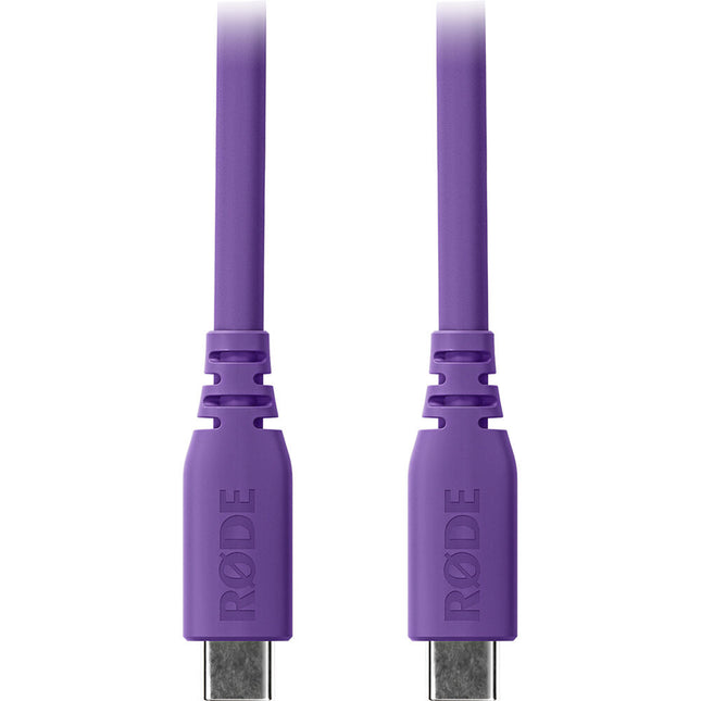RODE SC27 Cable USB-C a USB-C Purple 2 Metros 5 Gb/s 60W