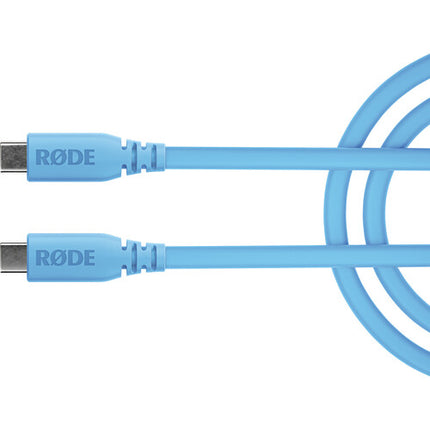RODE SC17 Cable USB-C a USB-C Azul 5 Pies USB 2.0 Blindado