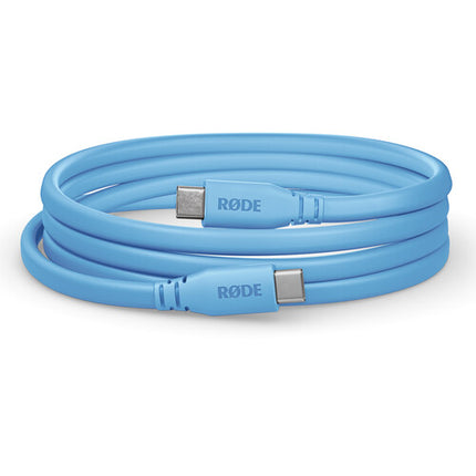 RODE SC17 Cable USB-C a USB-C Azul 5 Pies USB 2.0 Blindado