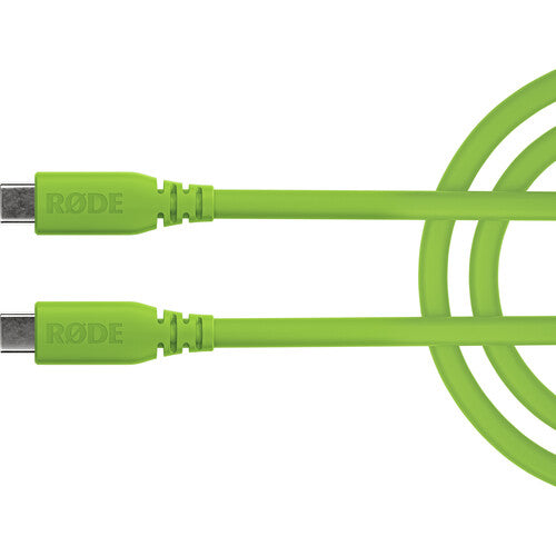 RODE SC17 Cable USB-C a USB-C Verde 5 Pies USB 2.0 Conectores Macho