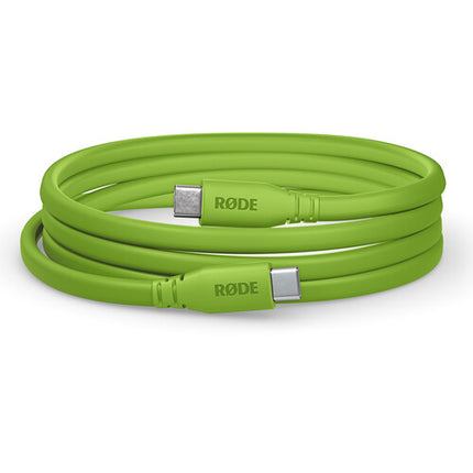 RODE SC17 Cable USB-C a USB-C Verde 5 Pies USB 2.0 Conectores Macho