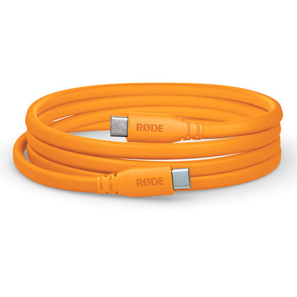RODE SC17 Cable USB-C a USB-C 5 pies USB 2.0 diseño protegido naranja