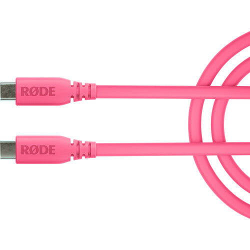 RODE SC17 Cable USB-C a USB-C Rosa 5 pies USB 2.0 Blindado