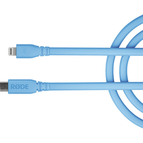 RODE SC19 Cable Lightning a USB-C Azul 5 Pies MFi para Micrófonos