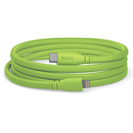 RODE SC19 Cable Lightning a USB-C Verde 5 Pies Compatible con VideoMic NTG