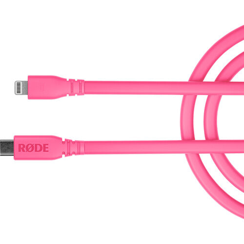 RODE SC19 Cable Lightning a USB-C Rosa 5 Pies MFi Certificado