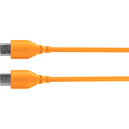 RODE SC22 Cable USB-C a USB-C para dispositivos Rode 11.8" naranja