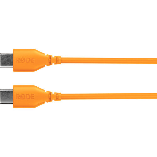 RODE SC22 Cable USB-C a USB-C para dispositivos Rode 11.8" naranja