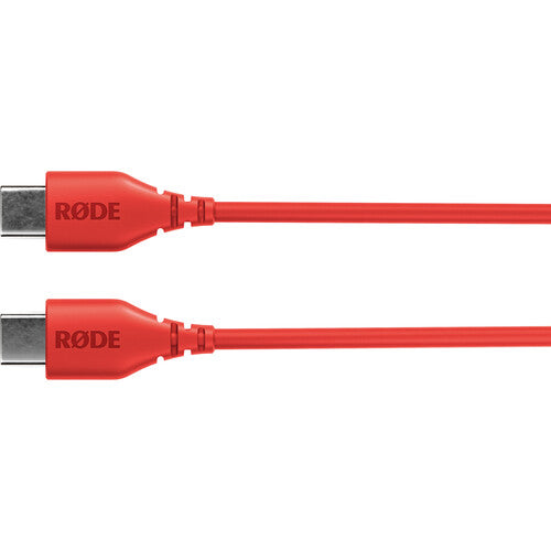 RODE SC22 Cable USB-C a USB-C Rojo 30 cm Compatible con Rode