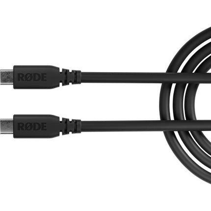 RODE SC27 Cable USB-C a USB-C Negro 2 Metros 5 Gb/s 60W Power Delivery