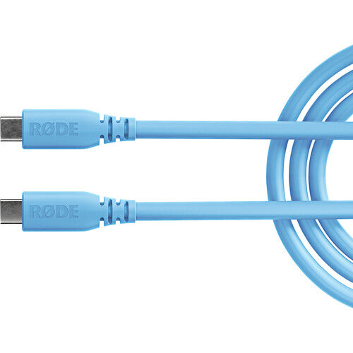 RODE SC27 Cable USB-C a USB-C Azul 6.6 pies 5 Gb/s 60W