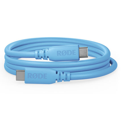 RODE SC27 Cable USB-C a USB-C Azul 6.6 pies 5 Gb/s 60W