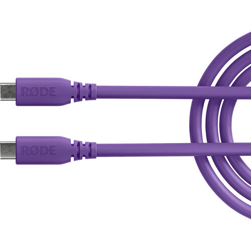 RODE SC27 Cable USB-C a USB-C Purple 2 Metros 5 Gb/s 60W
