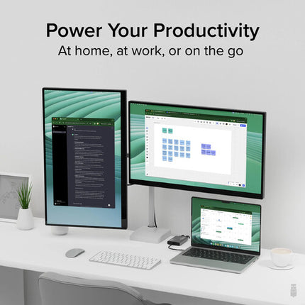 Plugable Adaptador USB-C a HDMI para Doble Monitor 3840x2160 60Hz