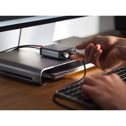 Audioengine D1P Amplificador y DAC Portátil 32-Bit 384 kHz DSD 256