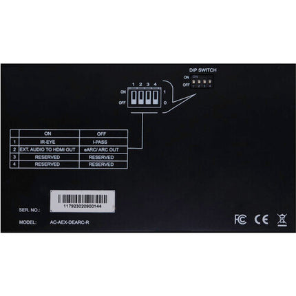 AVPro Edge Kit Extensor eARC 100 m Entradas Asignables Control Bidireccional
