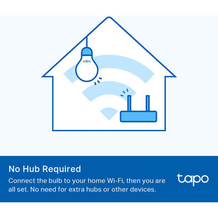 TP-Link Tapo L510E Bombilla Inteligente Wi-Fi 800 Lúmenes Luz Cálida 4-Pack