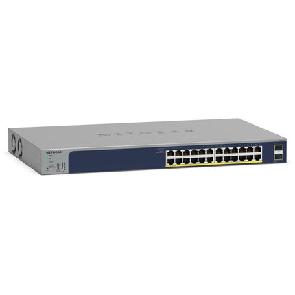 Netgear GS724TPv3 Switch de Red Gestionado 24 Puertos PoE+ 190W 52Gbps Rack
